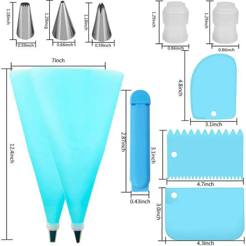 Cake decorating tools with nozzle confectionery equipment acc 