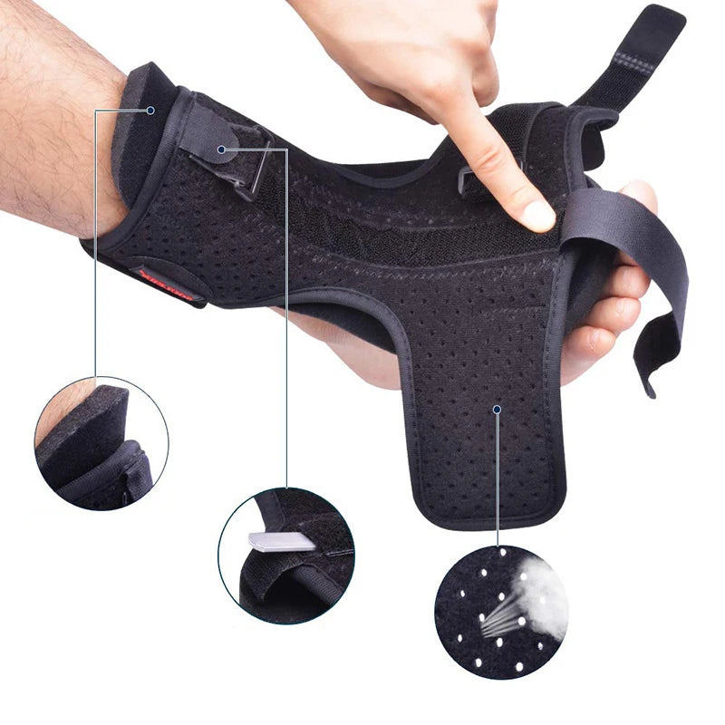 Adjustable Night Splint for Plantar Fasciitis Fall Stabilizer Orthosis 