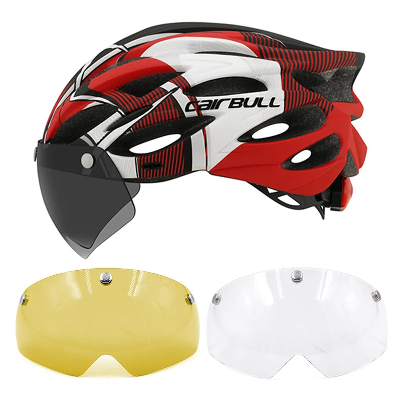 Casco ligero para bicicleta para hombre y mujer, protección de cabeza para cicl