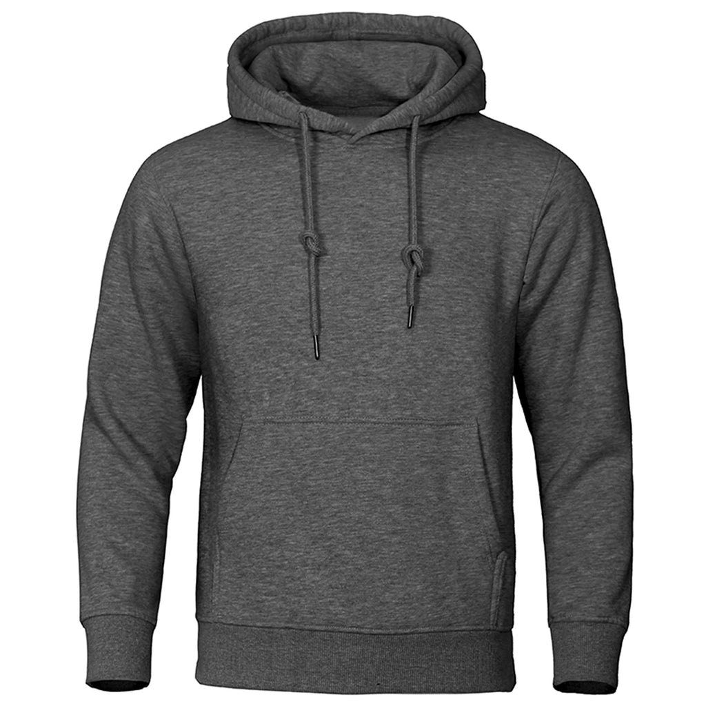 Sudadera con capucha de lana para hombre, ropa de calle informal, suelta, transp