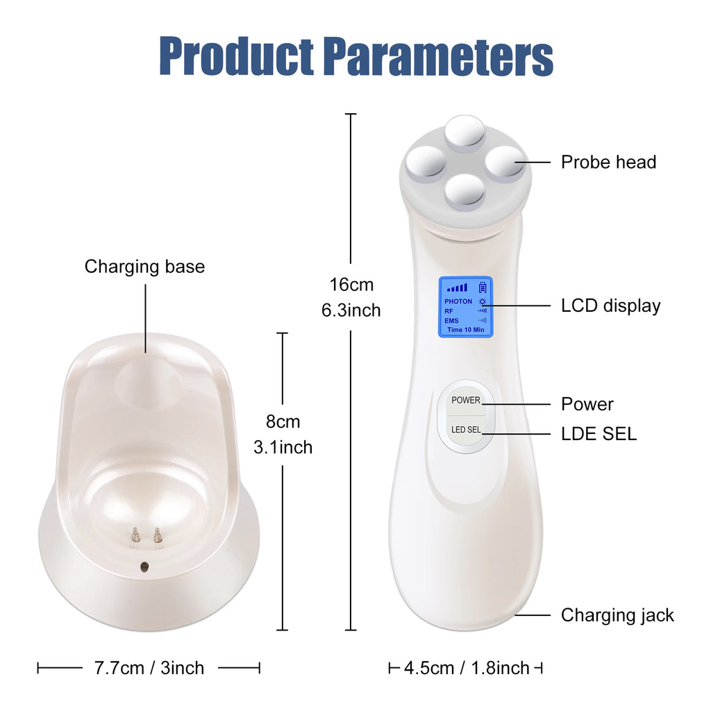 EMS mesotherapy skin care device electroporation ter 