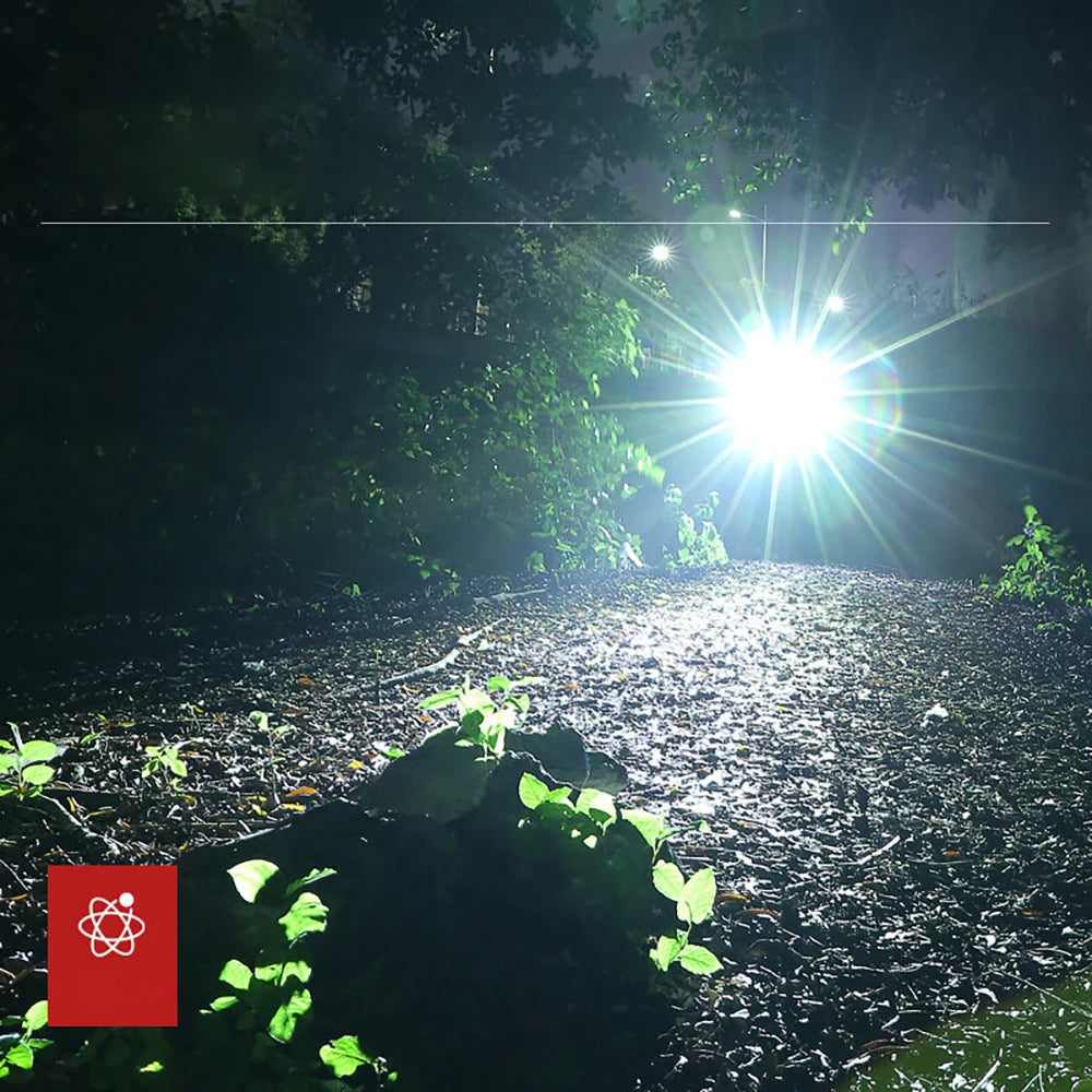 Linterna frontal LED superbrillante recargable con cuentas COB XPE e imán trase