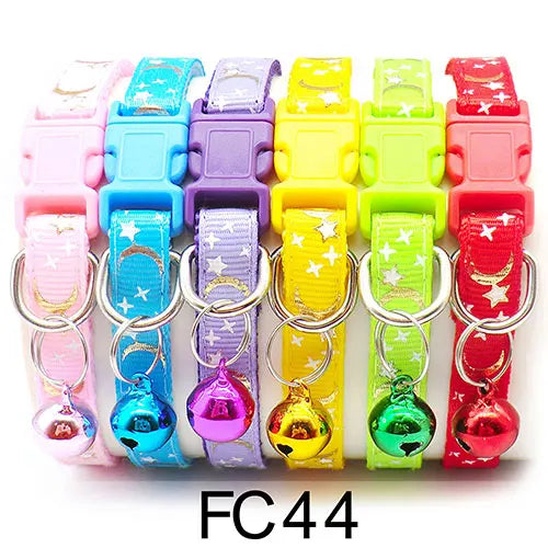 Adjustable Cat Collar with Bell Puppy Kitten Collar Wholesale 