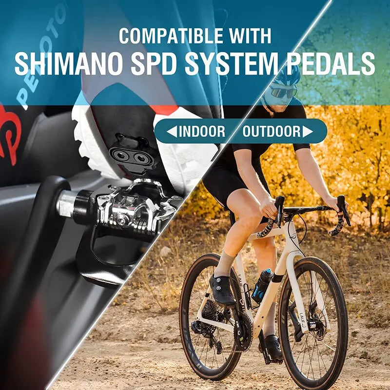 Tacos de bicicleta de montaña para Shimano SH51 SPD MTB, tacos de Pedal Spd de