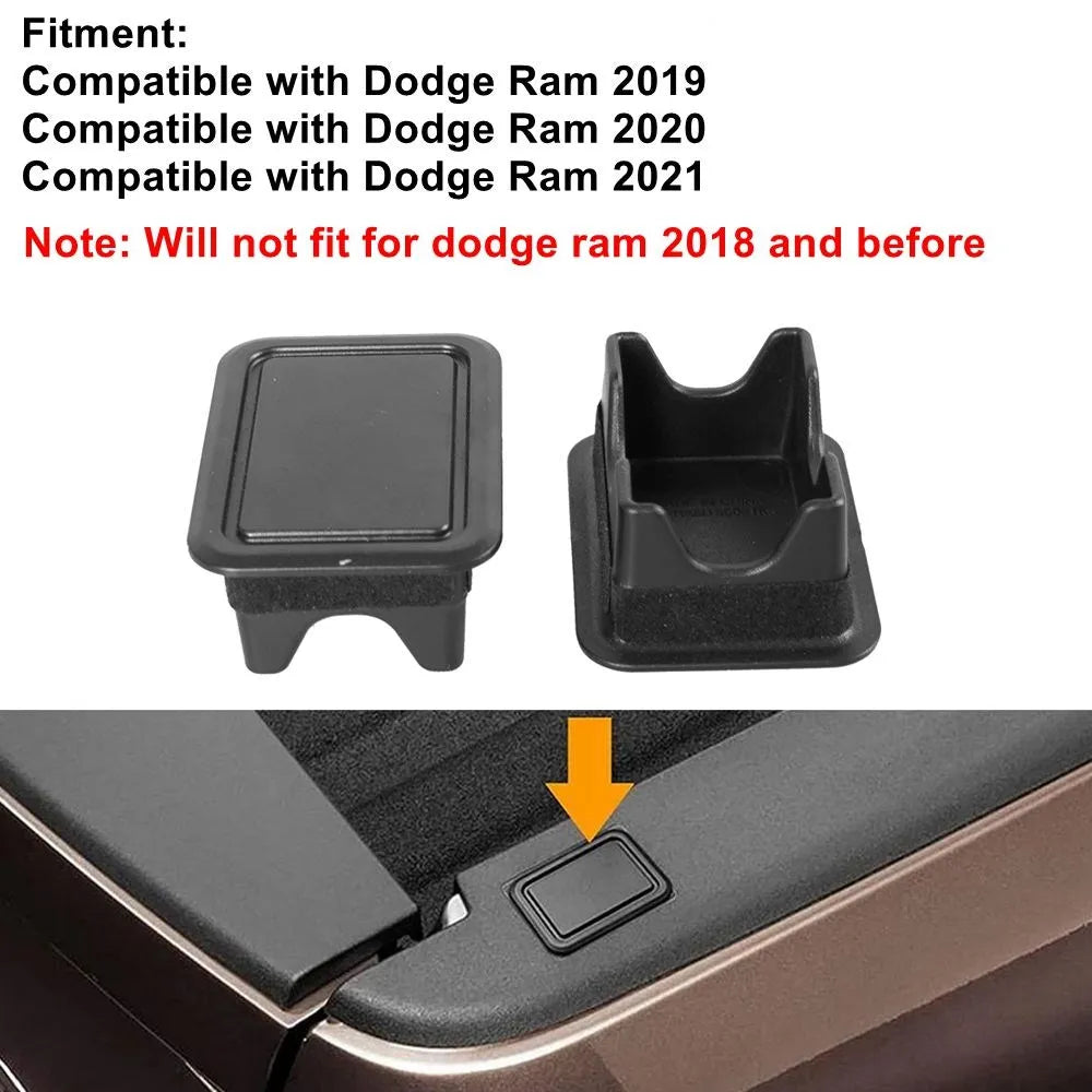 Pocket Covers for Dodge Ram 2500 1500 2021 2019, Handrail 