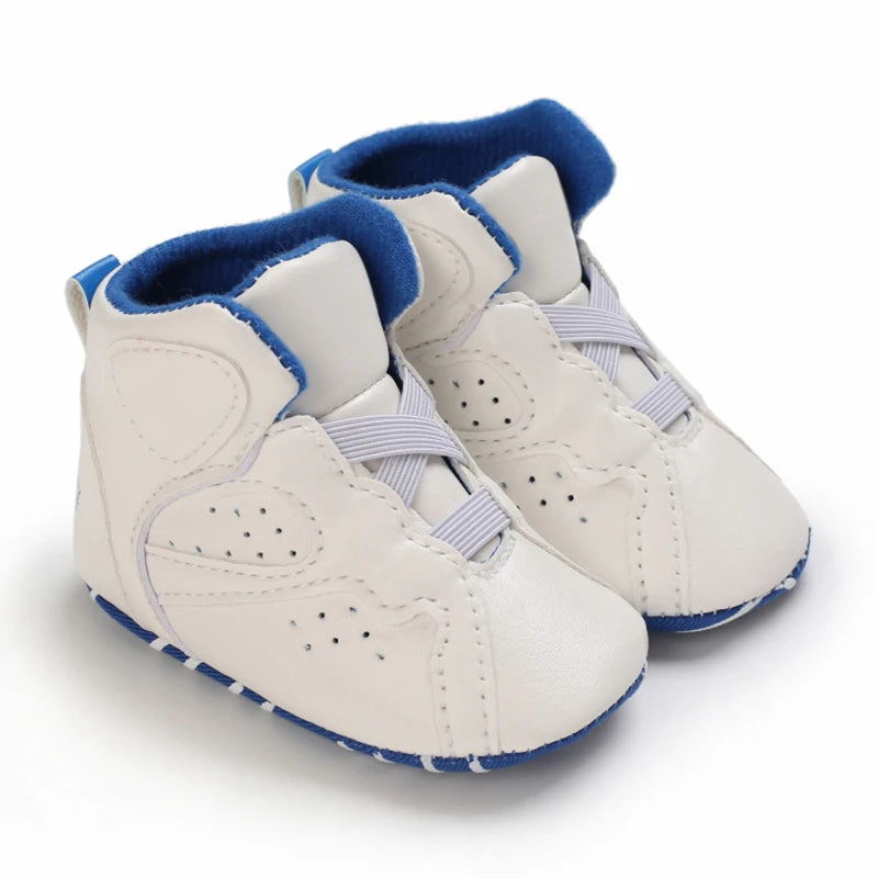 Baby High Top Basketball Sneakers Anti-Slip Casual Sports Shoes 