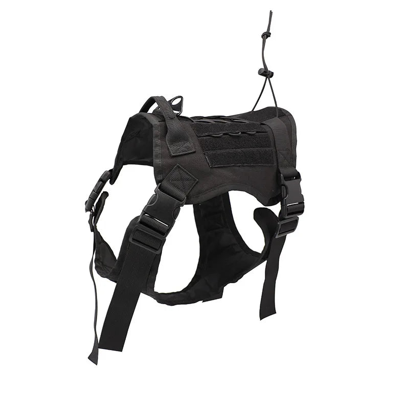 Arnés táctico ajustable para perros grandes, chaleco reflectante de entrenamiento para mascotas, de fácil Control, servicio militar