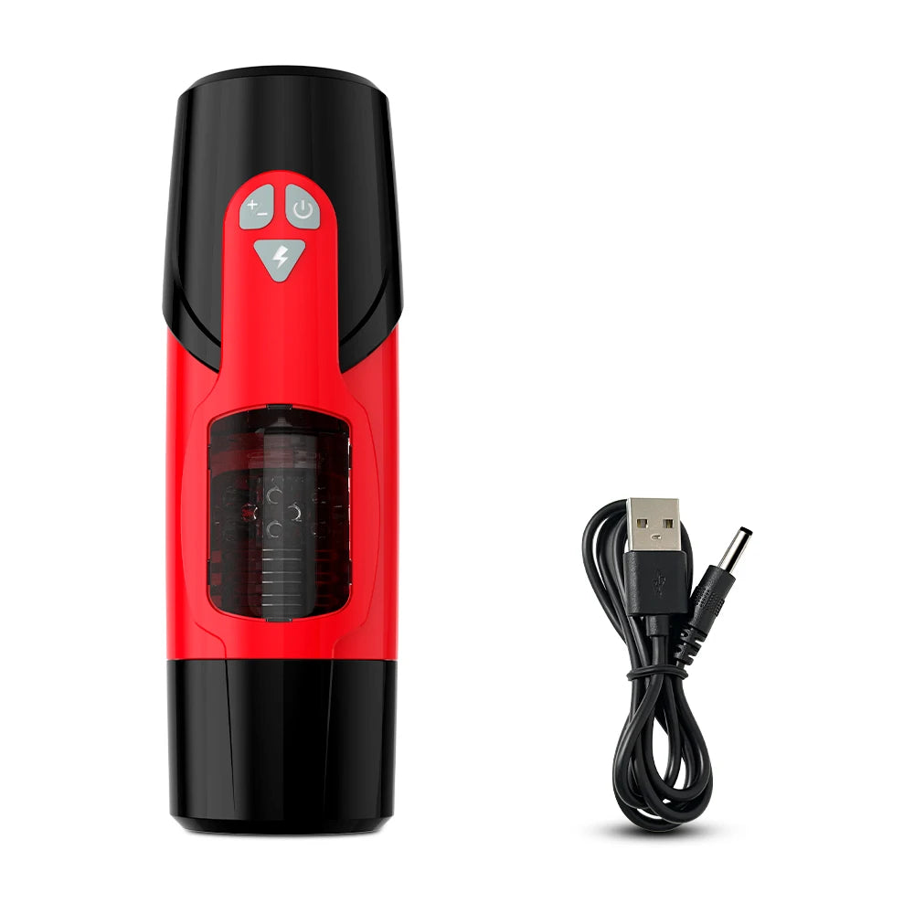 Automatic male masturbator, telescopic rotation, vaginal masturbation 