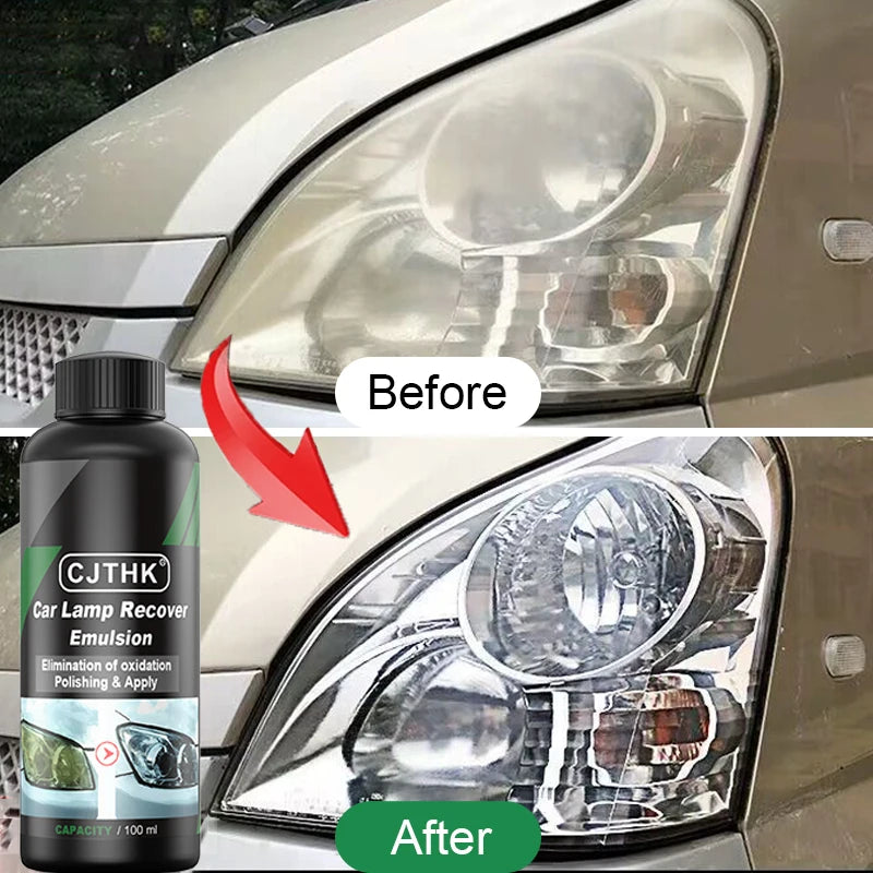 Kits de pulido para restauración de faros de coche, pasta de limpieza para repa