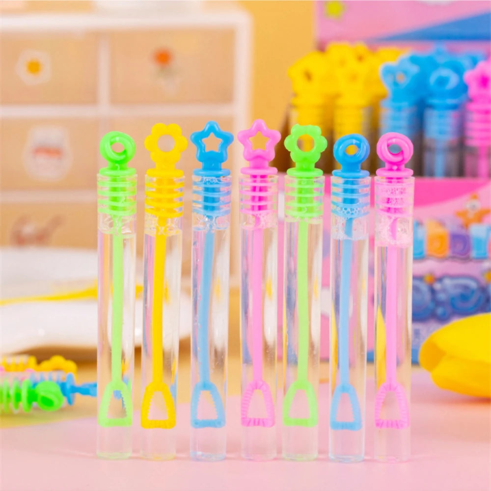 Mini juguete de tubo vacío de burbujas para niños, recuerdos de fiesta de cump