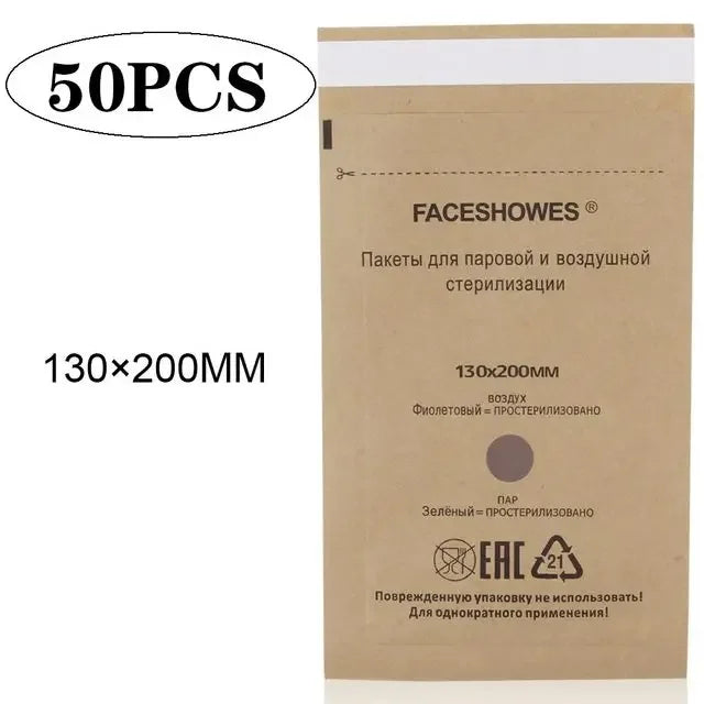 Disposable Disinfection Bag for Nail Tools Kraf Sterilizer