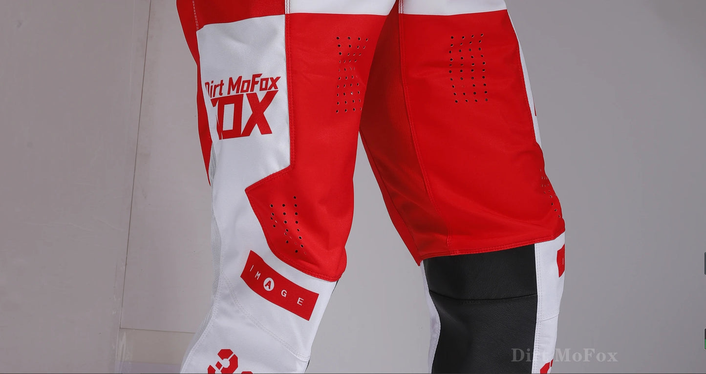 Dirt MoFox Motocross Racing Clothing Set Motorcycle Jersey and Pants 