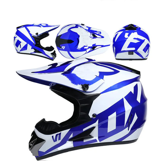 Casco de Motocross para hombre y adulto, protector de cabeza completo para cicli