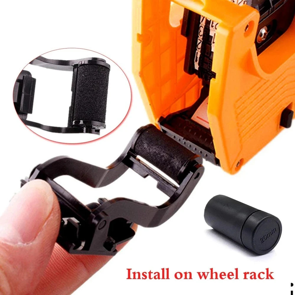 Pistola portátil de etiqueta de precio de 8 dígitos, MX-5500 con 1 máquina de codificación de tinta, pistola de etiqueta de precio para tiendas minoristas, supermercado, $ €