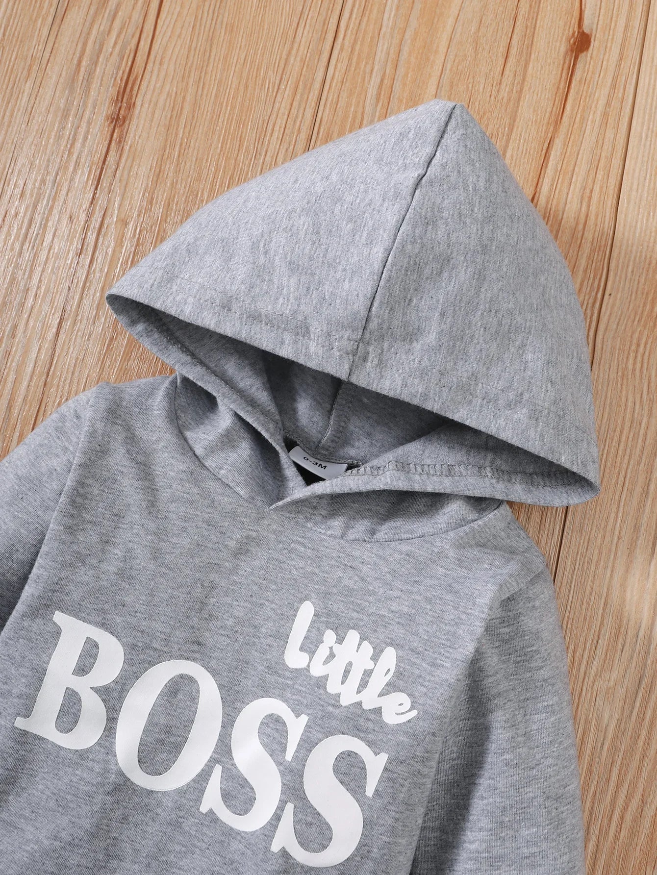 Baby Long Sleeve Cotton Hoodie Sweatshirt Fashion Newborn Clothes 