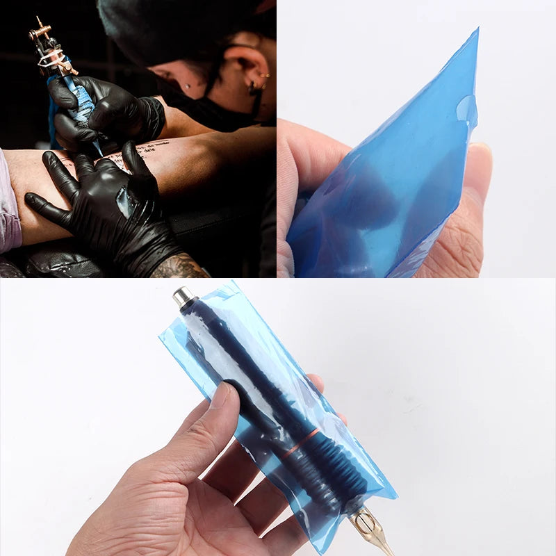 Disposable Tattoo Cartridge Filter Bags Tattoo Machine Accessories 