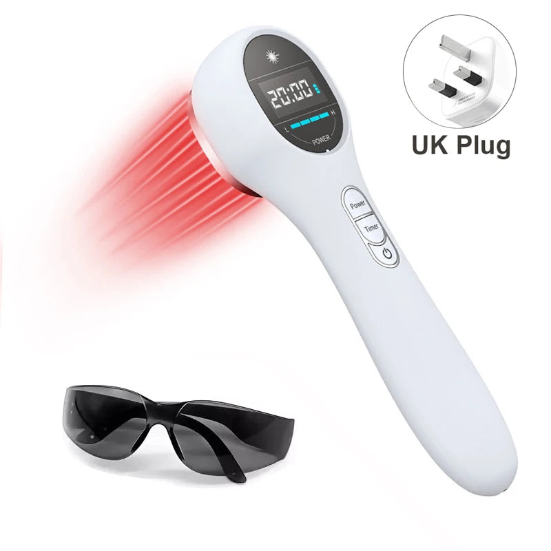 Low Level Infrared Red Light Cold Laser Therapy Device Treats 