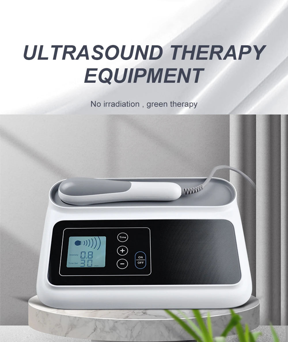 Máquina de terapia ultrasónica para alivio del dolor, masaje de articulaciones