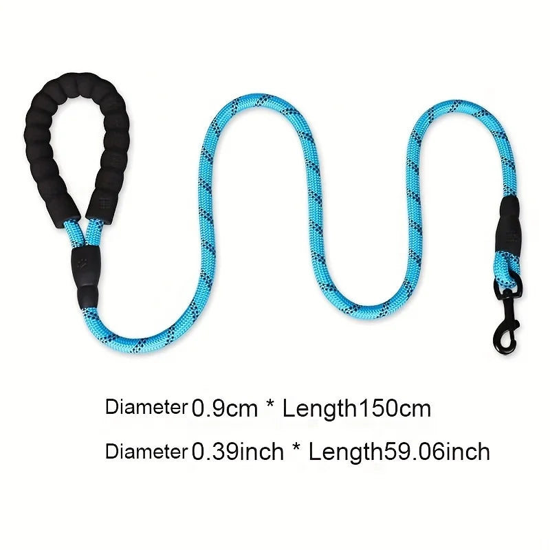 Reflective Pet Leash, Padded Handle, Comfortable for Small Dogs 