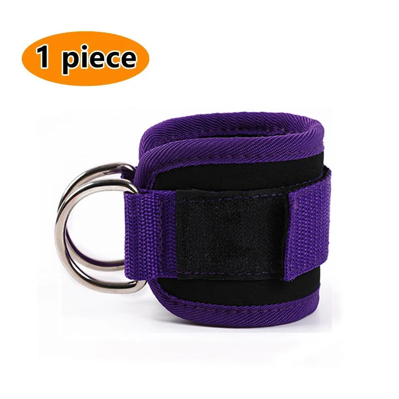 Cable Ankle Straps Double D Ring Ankle Cuffs for Training 