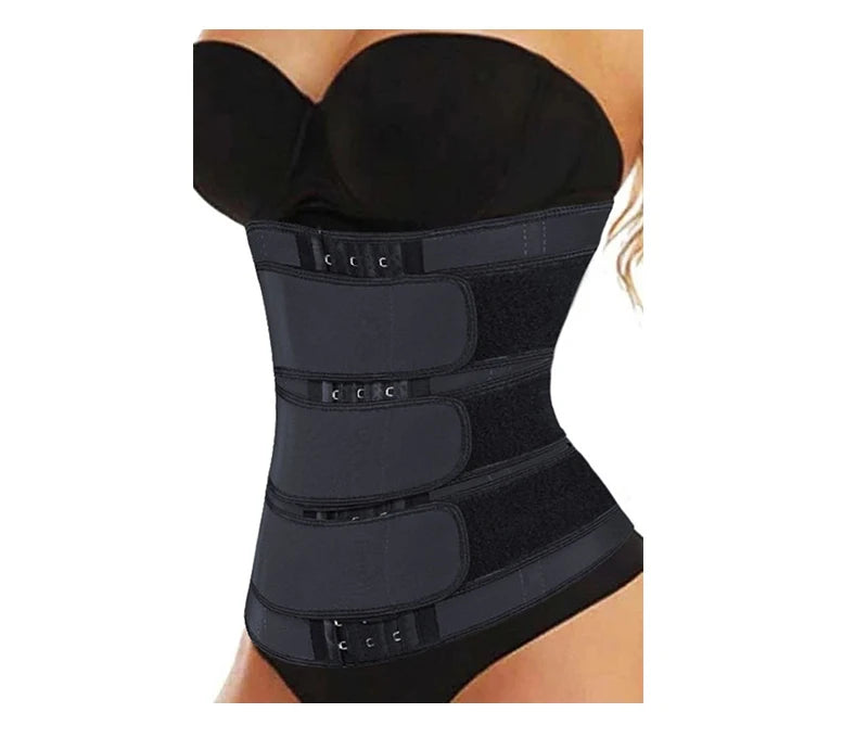 Women Waist Trimmer Belt Tripple Belt Waist Trainer