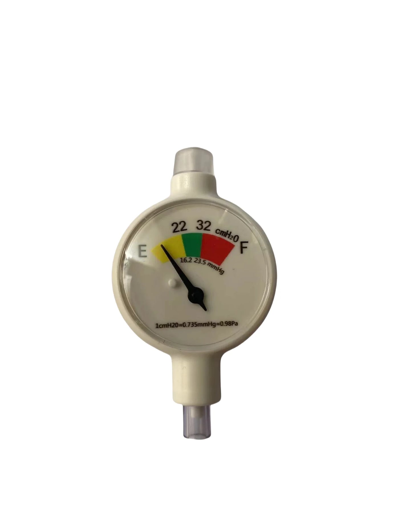 Endotracheal intubation balloon pressure gauge detection device 