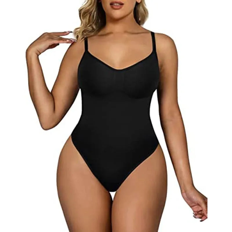 Original High Elastic Bodysuit Women Tummy Shapewear Thong Shapewear 