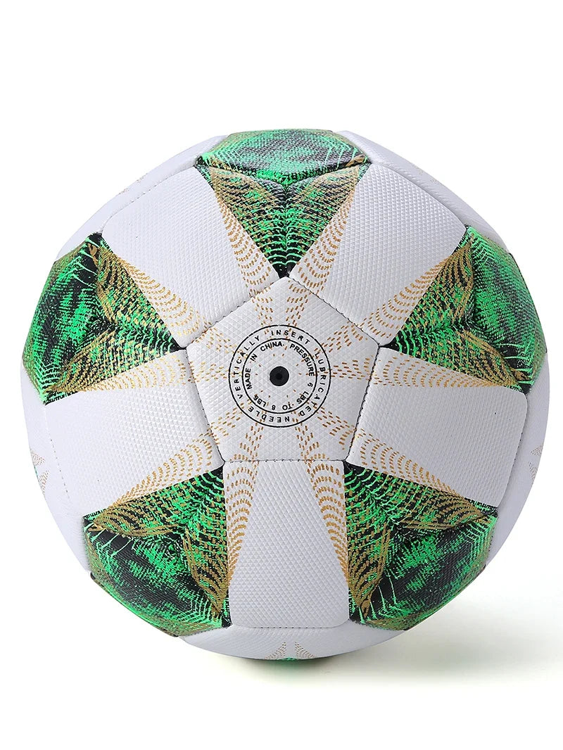 Standard size 5 soccer ball, machine sewn soccer ball, p