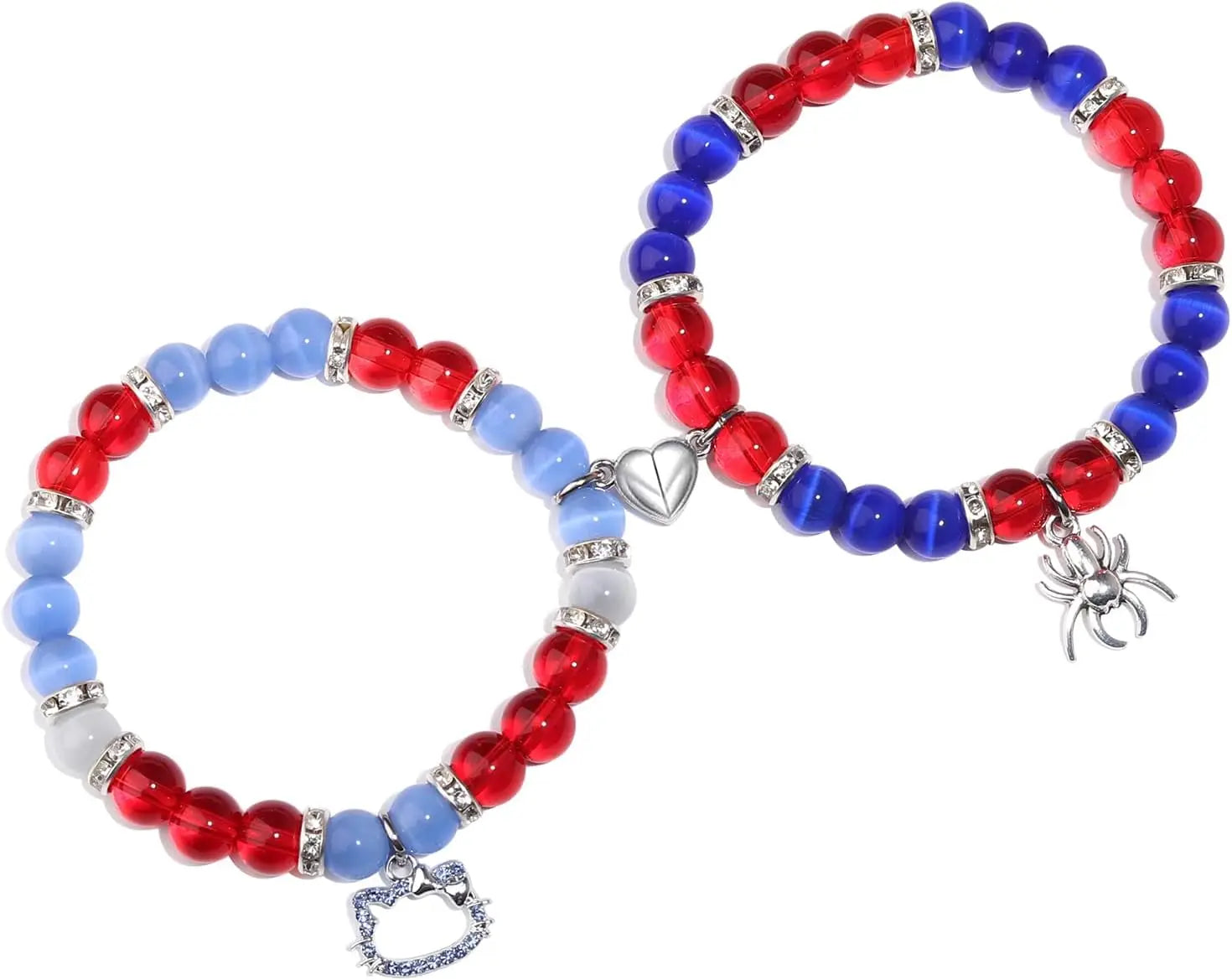 Spider friendship bracelets for couples, best friends, jewelry gifts?