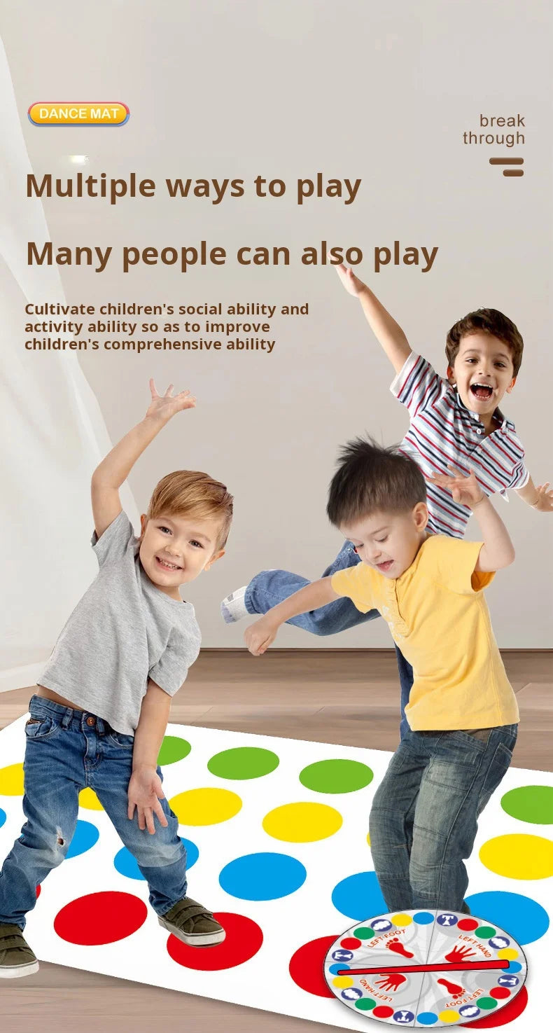 Family Party Game for Kids Adults Indoor Twisting Toys 