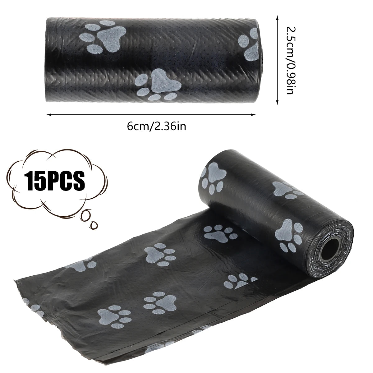 Disposable Dog Poop Bags Pet Waste Bags 