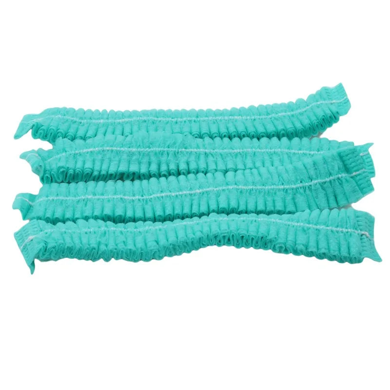 Disposable Head Covers Breathable Dustproof Caps Pa 