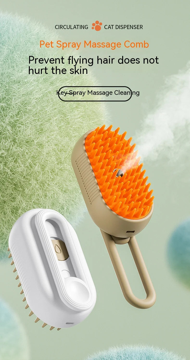 Pet Spray Comb Anti-Fly Massage Brush Pet Hair Brush 