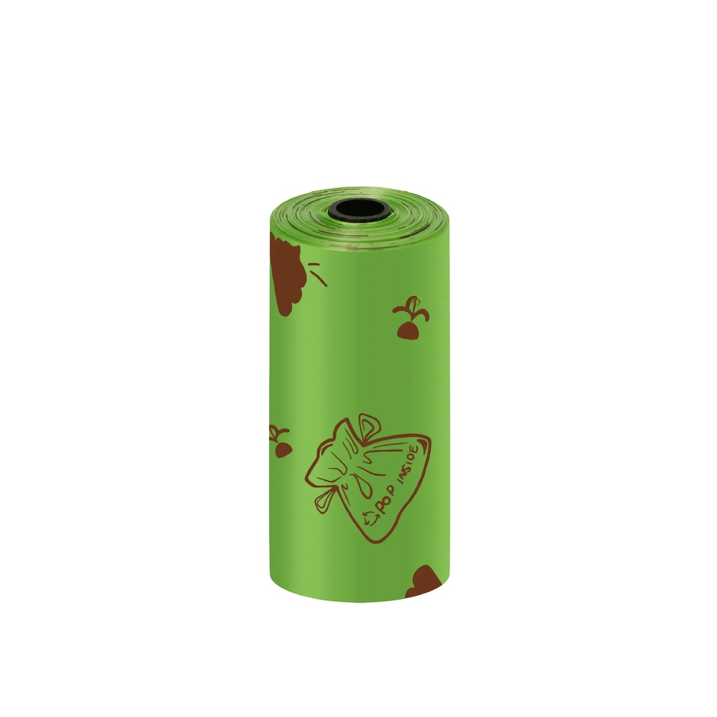 Disposable biodegradable dog poop bags, biodegradable bags 