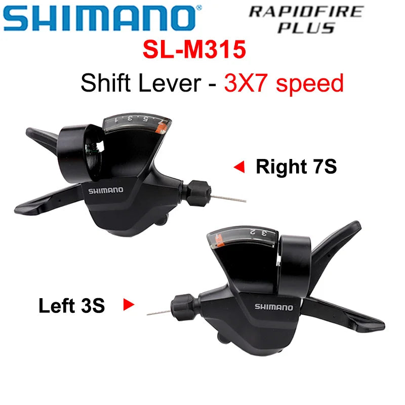 SHIMANO Altus SL-M315 MTB Mountain Bike Shifter Ga Set 