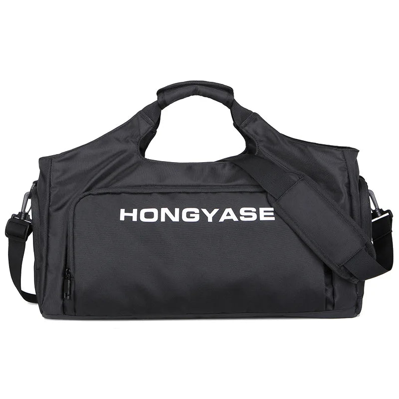 Bolsa deportiva de gimnasio para hombre, bolso de viaje para Fitness, bolsillo para zapatos, equipaje, bolso de mano impermeable, bolso de hombro para fin de semana al aire libre