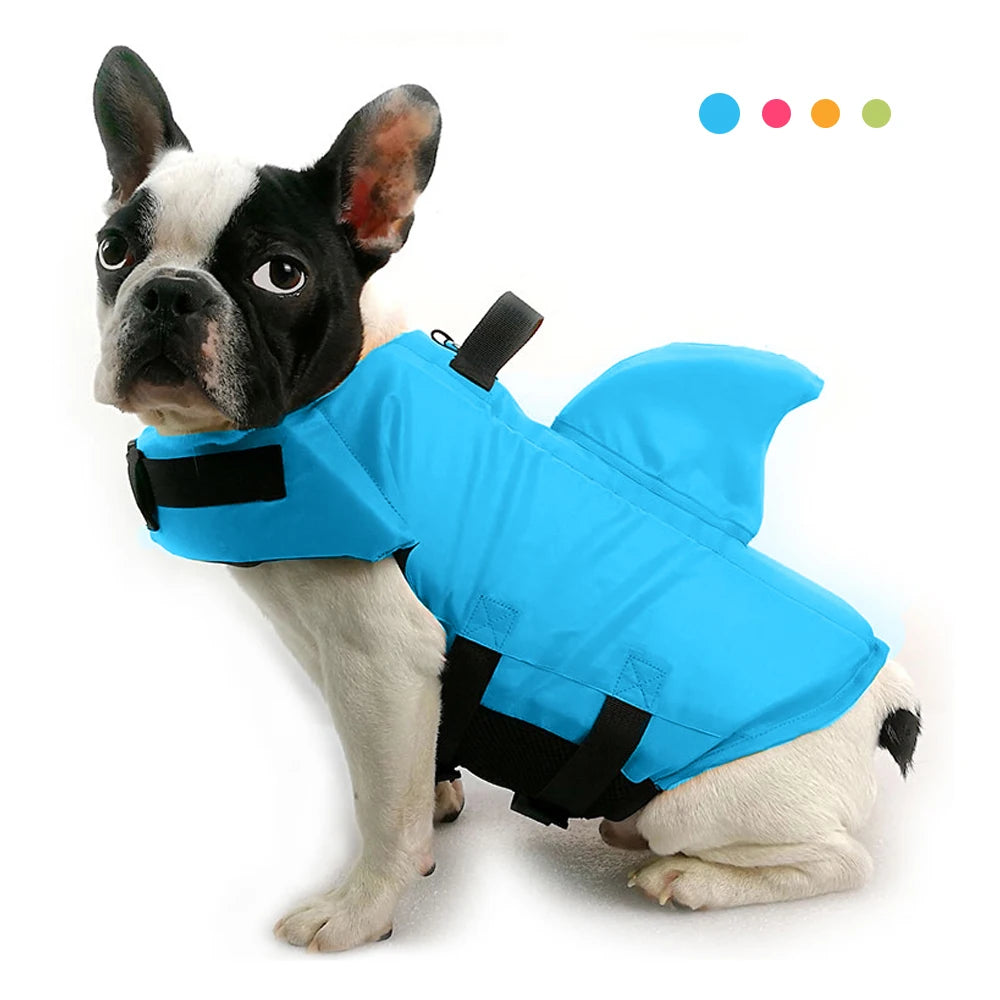 Life Jacket with Handle for Medium and Large Dogs Swimming Clothes c 