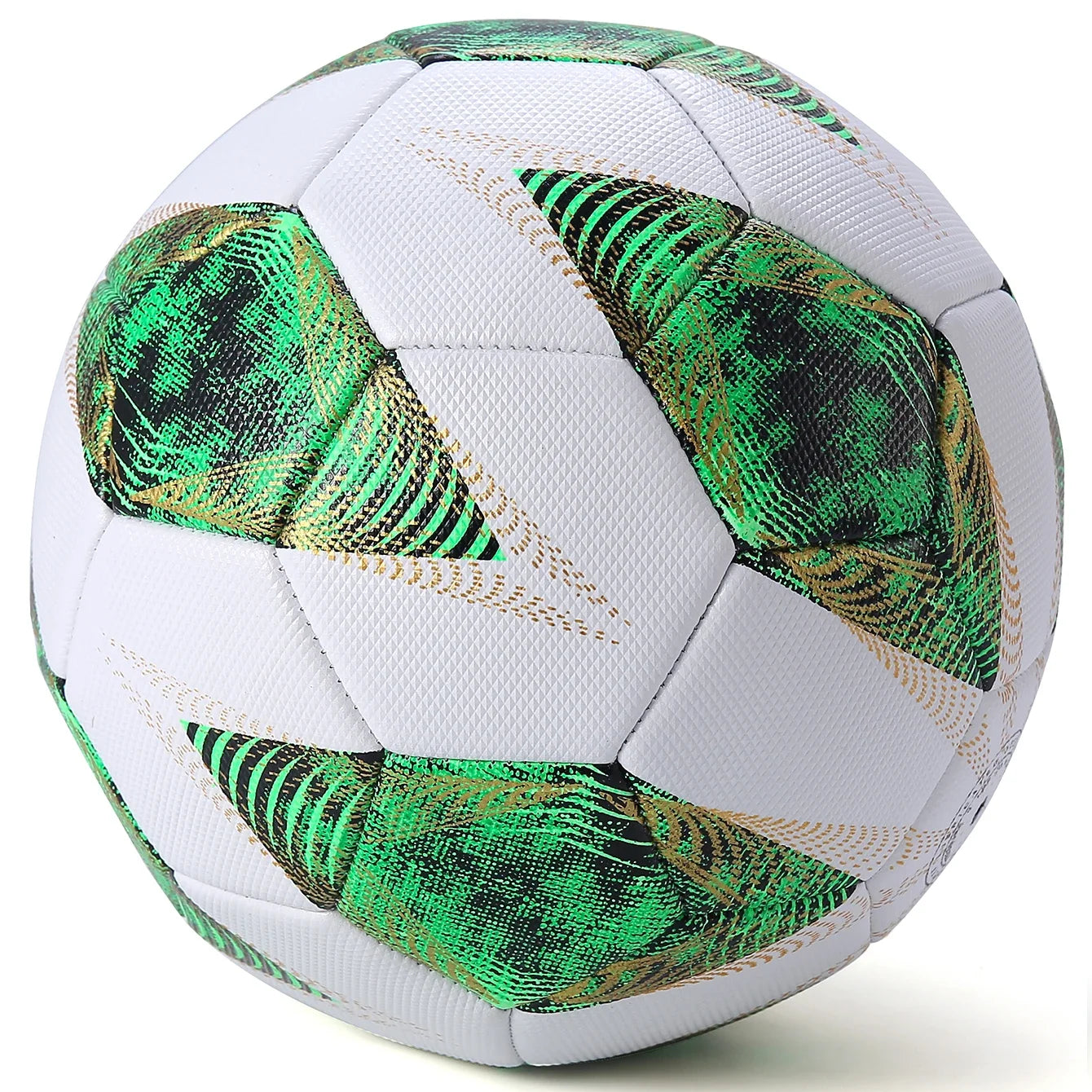 Standard size 5 soccer ball, machine sewn soccer ball, p