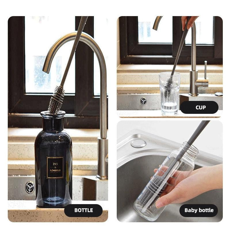 Cepillo de silicón para botella de leche