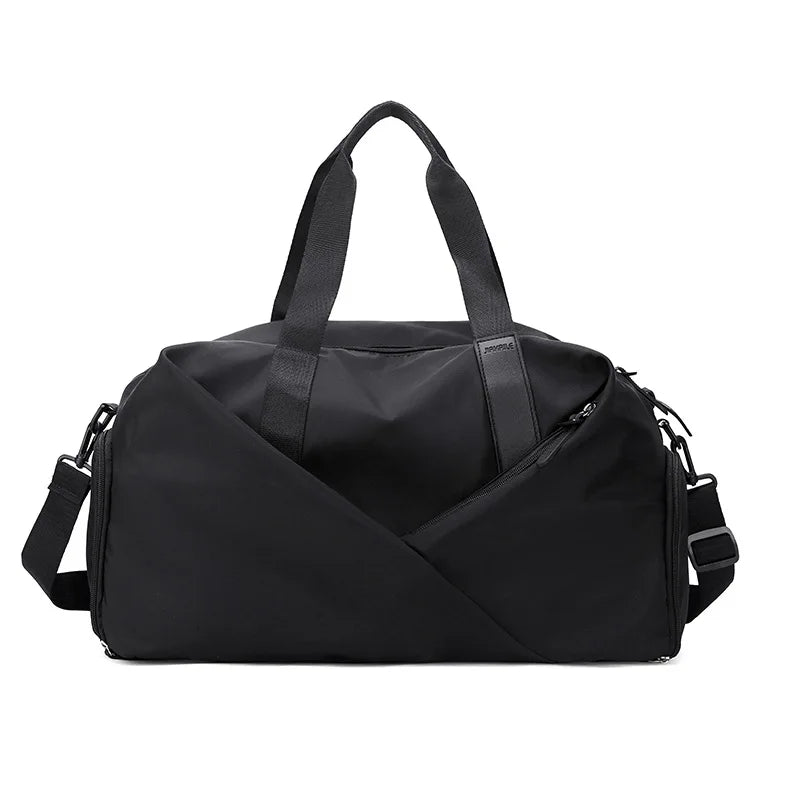 Bolsa de gimnasio deportiva para mujer, bolso de viaje multifunción, impermeable, para natación, Fitness, entrenamiento, Yoga, zapatos