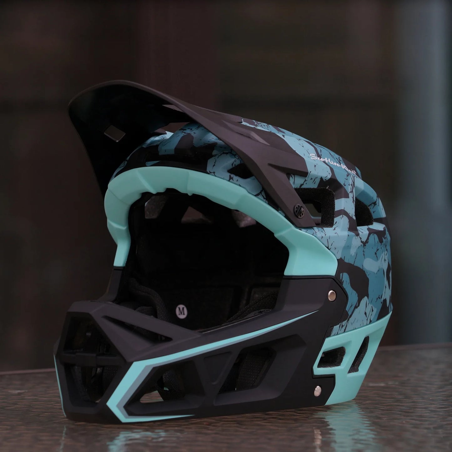 Casco de ciclismo ultraligero de cara completa para hombre y mujer, equipo profe