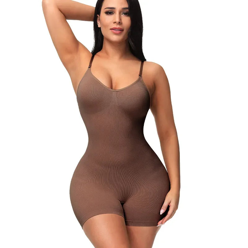 Original High Elastic Bodysuit Women Tummy Shapewear Thong Shapewear 