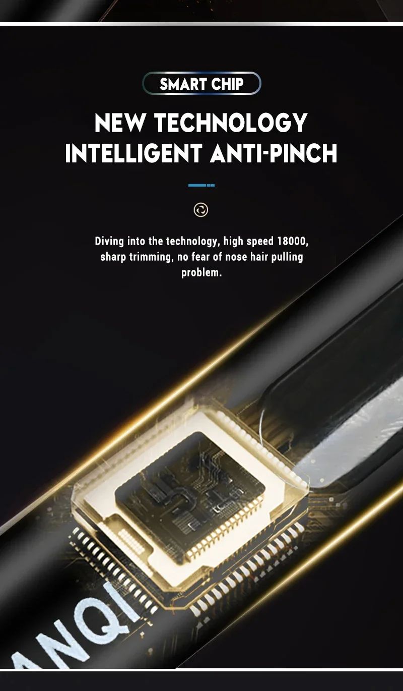 Cortadora de pelo eléctrica portátil