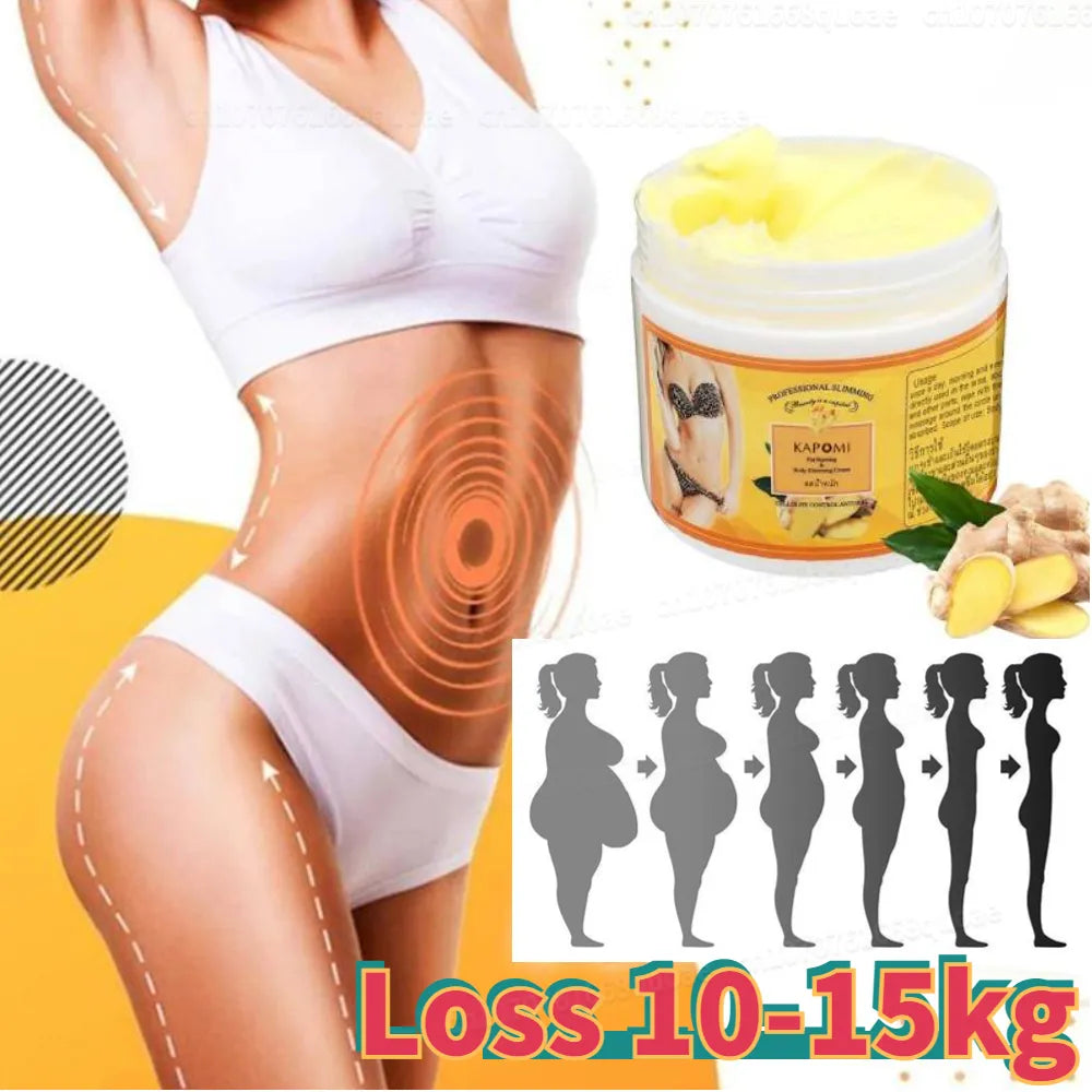 Ginger Massage Cream Slimming Body Fat Burner Product 