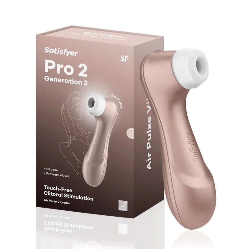satisfyer pro 2 vibrador de succión de clítoris pro 2 para mujer, juguetes para adultos, estimulador de clítoris, succionador, usb, sex shop