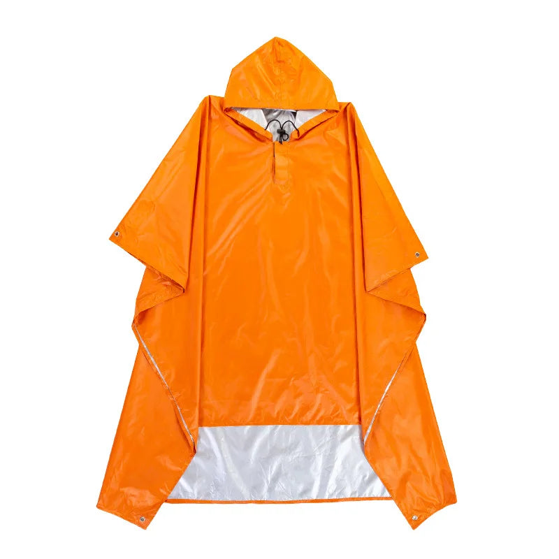 Adult 3 in 1 Waterproof Long Raincoat Rain Coat Jacket Co