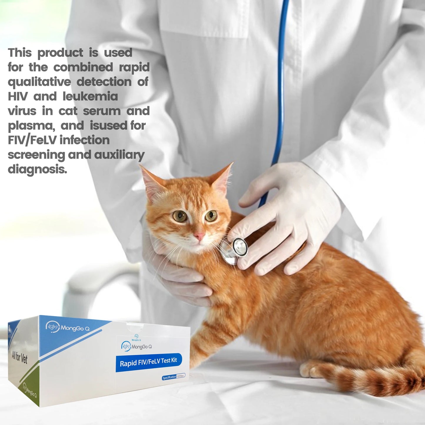 Pet Hospital Diagnostic Test Kit Virus Detection 