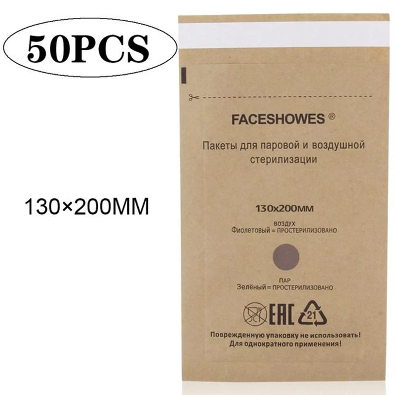Disposable Disinfection Bag for Nail Tools Kraf Sterilizer