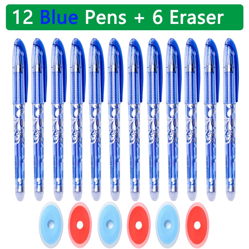 Kawaii Erasable Gel Pen Set for Kids Erasable Pens 