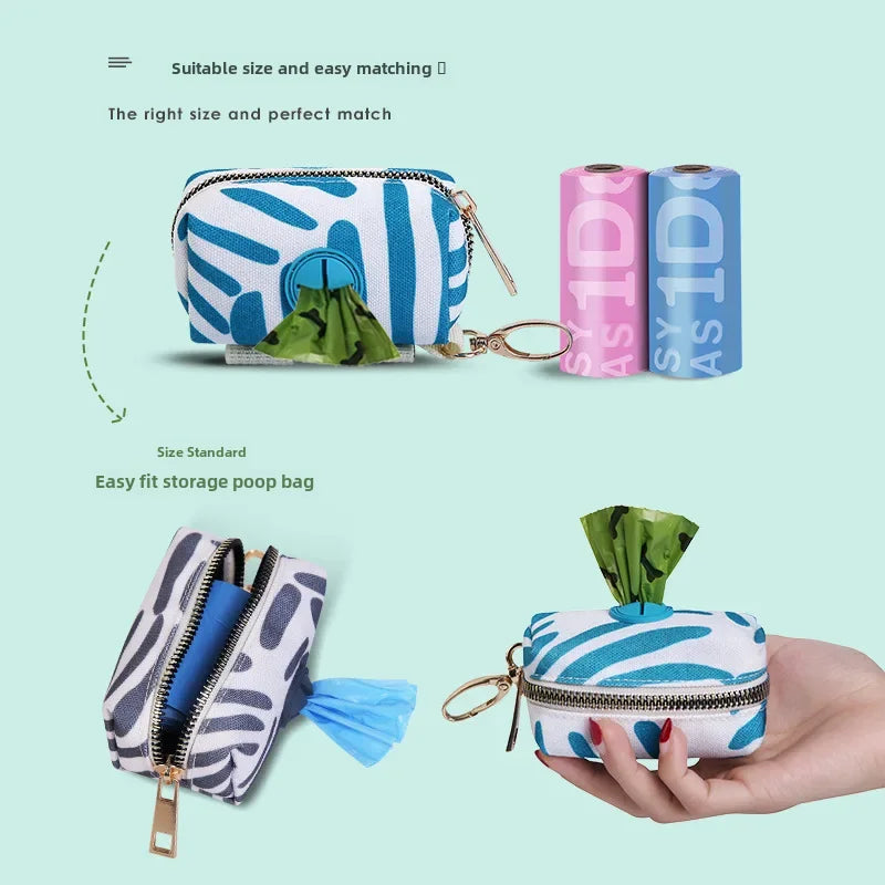 Disposable biodegradable dog poop bags, biodegradable bags 